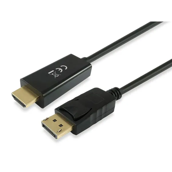 DisplayPort – HDMI adapteris Equip 119391 Juoda 3 m