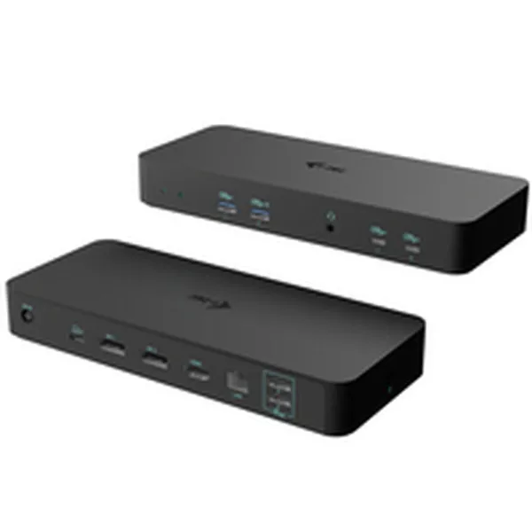 USB šakotuvas i-Tec C31INTGTRI4KDOCPD Juoda 100 W