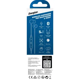Kuulokkeet Energizer CIBT20WH2 Valkoinen