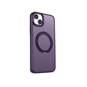Mag Ring rotējošs maciņš iPhone 14 6,1" violets
