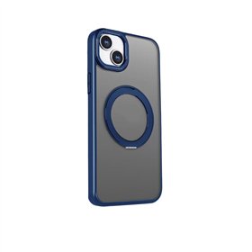 Mag Ring Rotating case for iPhone 15 Pro Max 6,7&quot navy blue