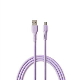 COLORUM cable USB-A - USB-C 1,8m 3A CK60-AC-09 xLavenda