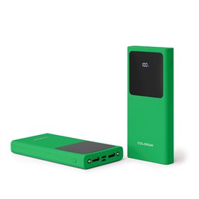 COLORUM išorinė baterija 10 000 mAh CPB10-04 xGreen