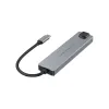 USB Centrmezgls Conceptronic 6 en 1 USB 3.2 Gen 2 Pelēks