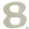 Numerot Pincello AR1607070 Numerot 8 polystyreeni (12 osaa)