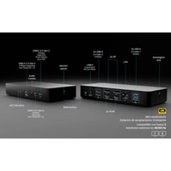 Latausasema i-Tec CAINTGDUAL4KDOCPD