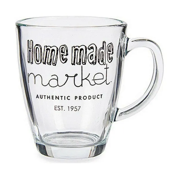 Mug Vivalto Transparent 320 ml (6 Units)