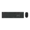Klaviatuur ja Hiir Conceptronic 120848407201 Must Hispaaniakeelne Qwerty