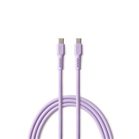 COLORUM laidas USB-C - USB-C 1,8m 3A CK60-CC-09 xLavenda