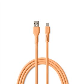 COLORUM laidas USB-A - USB-C 1,8m 3A CK60-AC-14 x Peach Fuzz