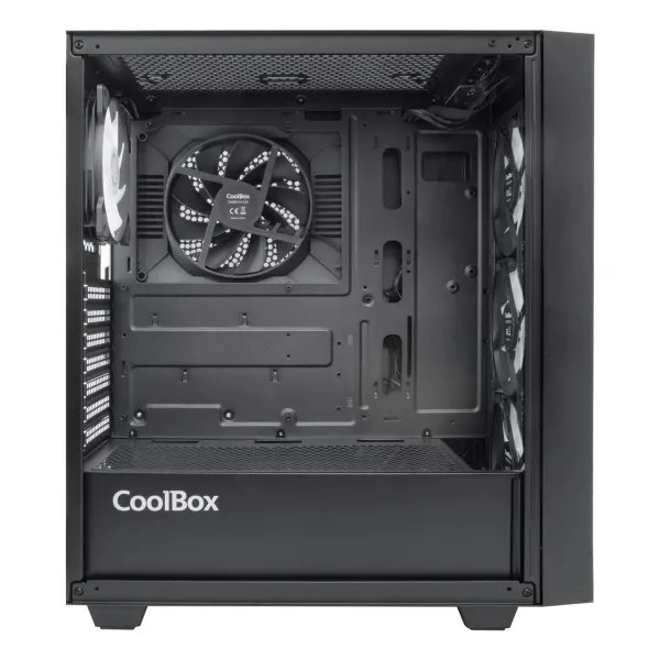 ATX Pus-torņveida Kārba CoolBox COO-CHA-GA300B-0 Melns