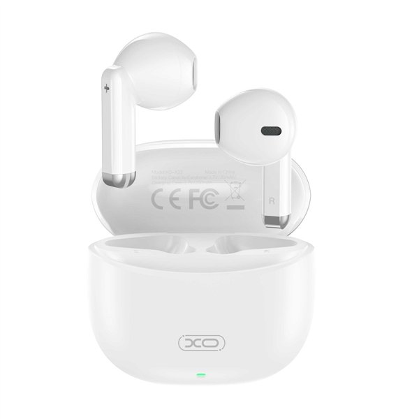 XO „Bluetooth“ ausinės X33 TWS baltos | Pirkti internetu — Megaluks