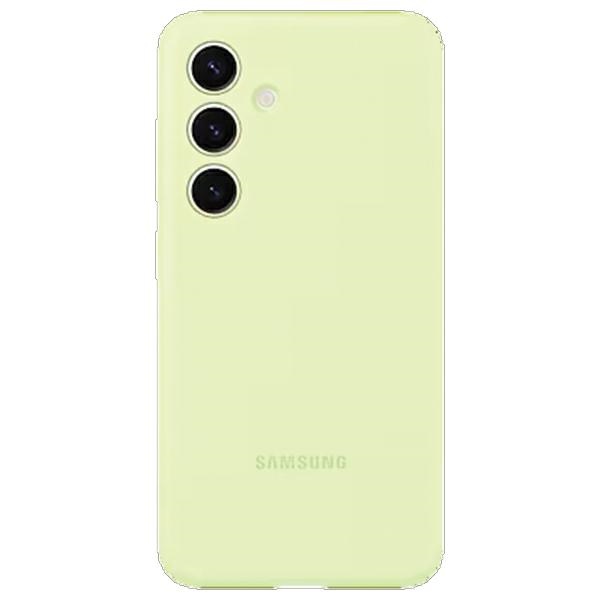 Samsung Silicone Cover for Samsung Galaxy S24 Plus lime
