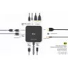 USB Centrmezgls i-Tec C31TRIVIDPRO100W Melns 100 W