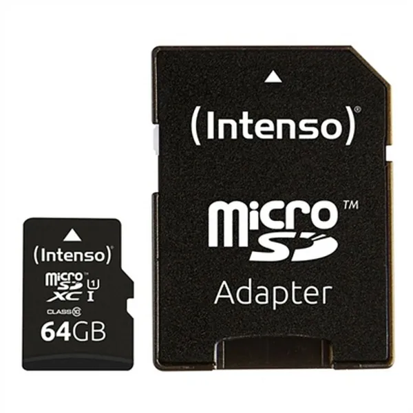 Mikro SD Atmiņas karte ar Adapteri INTENSO 34234 UHS-I XC Premium