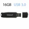 USB Zibatmiņa INTENSO Speed Line Melns 16 GB