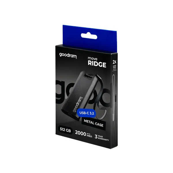 External Hard Drive GoodRam Move Ridge 512 GB SSD