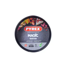 Springform keptuvė Pyrex Magic Apskritas Juoda 20 cm Metalinis 4 vnt.
