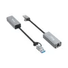 Адаптер USB-C на сеть RJ45 Equip 133495