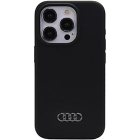 Audi case for iPhone 15 Pro 6,1&quot black Silicone Case