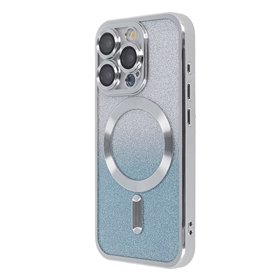 SparkleFlex Mag vāciņš iPhone 11 sudraba krāsā ar gradientu
