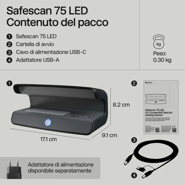 Valeraha Detektor Safescan 131-0723