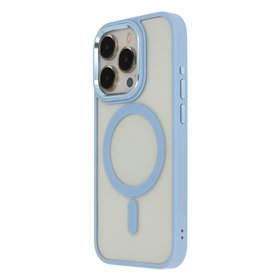Satin Elegant Mag Case for iPhone 14 Pro 6,1&quot blue