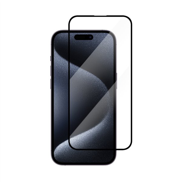 Vmax karkaistu lasi 9D iPhone 15 Pro 6,1" | Osta verkosta — Megaluks
