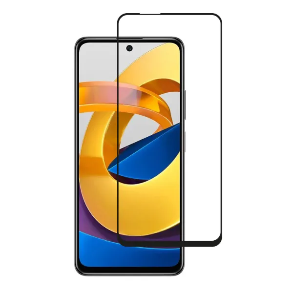 Crong 7D Nano Flexible Glass - Unbreakable 9H Hybrid Glass for the Full Screen Xiaomi POCO M4 Pro 5G