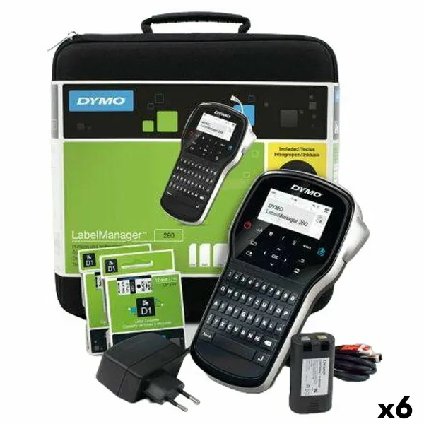 Sildiprinter Dymo LabelManager 280 (6 Ühikut)