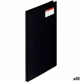 Kansio Esselte Musta PVC A4 (10 osaa)