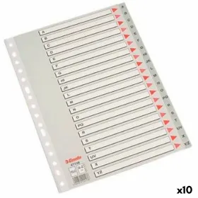 Separatoriai Esselte Pilka Lapas Abėcėlė (10 vnt.)