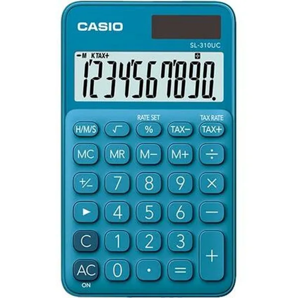 Kalkulators Casio SL-310UC Zils (10 gb.)
