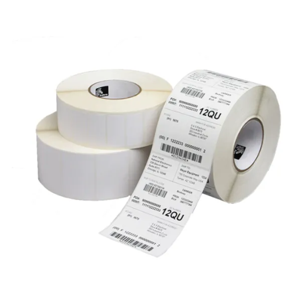 Etikečių ritinys Zebra 87604 102 x 102 mm Balta