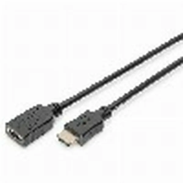 HDMI kabelis Digitus by Assmann AK-330201-050-S Juoda 5 m