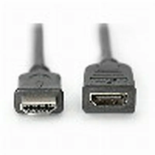 HDMI kabelis Digitus by Assmann AK-330201-050-S Juoda 5 m