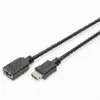 HDMI kabelis Digitus by Assmann AK-330201-050-S Juoda 5 m