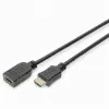 HDMI kabelis Digitus by Assmann AK-330201-050-S Juoda 5 m