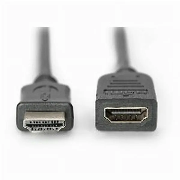 HDMI kabelis Digitus by Assmann AK-330201-050-S Juoda 5 m
