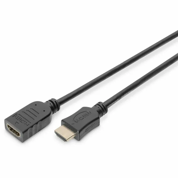HDMI kabelis Digitus by Assmann AK-330201-050-S Juoda 5 m