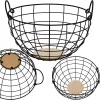 Корзина для фруктов, металлическая корзина Springos KI0147 28x15 см