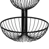 Корзина для фруктов, металлическая корзина Springos KI0148 30,5x33 см