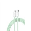 Devia cable Smart EC325 PD USB-C - USB-C 1,0 m 60W 3A green