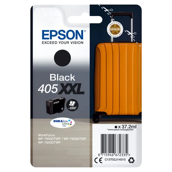 Originali rašalo kasetė Epson C13T02J14010 Juoda