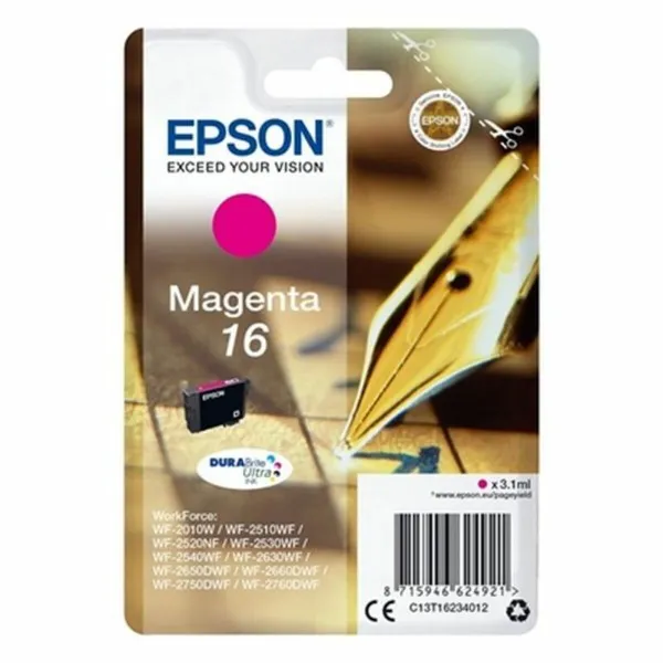 Originali rašalo kasetė Epson Cartucho 16 magenta Rožinė