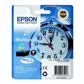 Alkunperäinen mustepatruuna Epson C13T27054012 Kolmiväri Keltainen Musta Syaani Magenta Cyanin sininen/Magentan punainen/Keltain