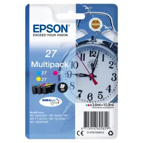 Alkunperäinen mustepatruuna Epson C13T27054012 Kolmiväri Keltainen Musta Syaani Magenta Cyanin sininen/Magentan punainen/Keltain