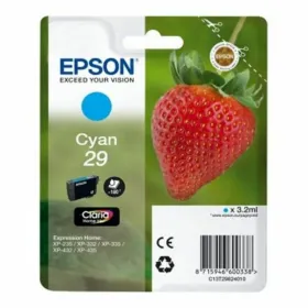 Yhteensopiva mustepatruuna Epson C13T29824022 Syaani