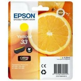 Yhteensopiva mustepatruuna Epson C13T33444022 Keltainen