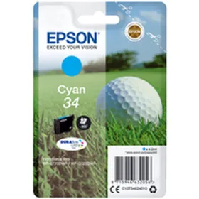 Alkunperäinen mustepatruuna Epson C13T34624010 Syaani
